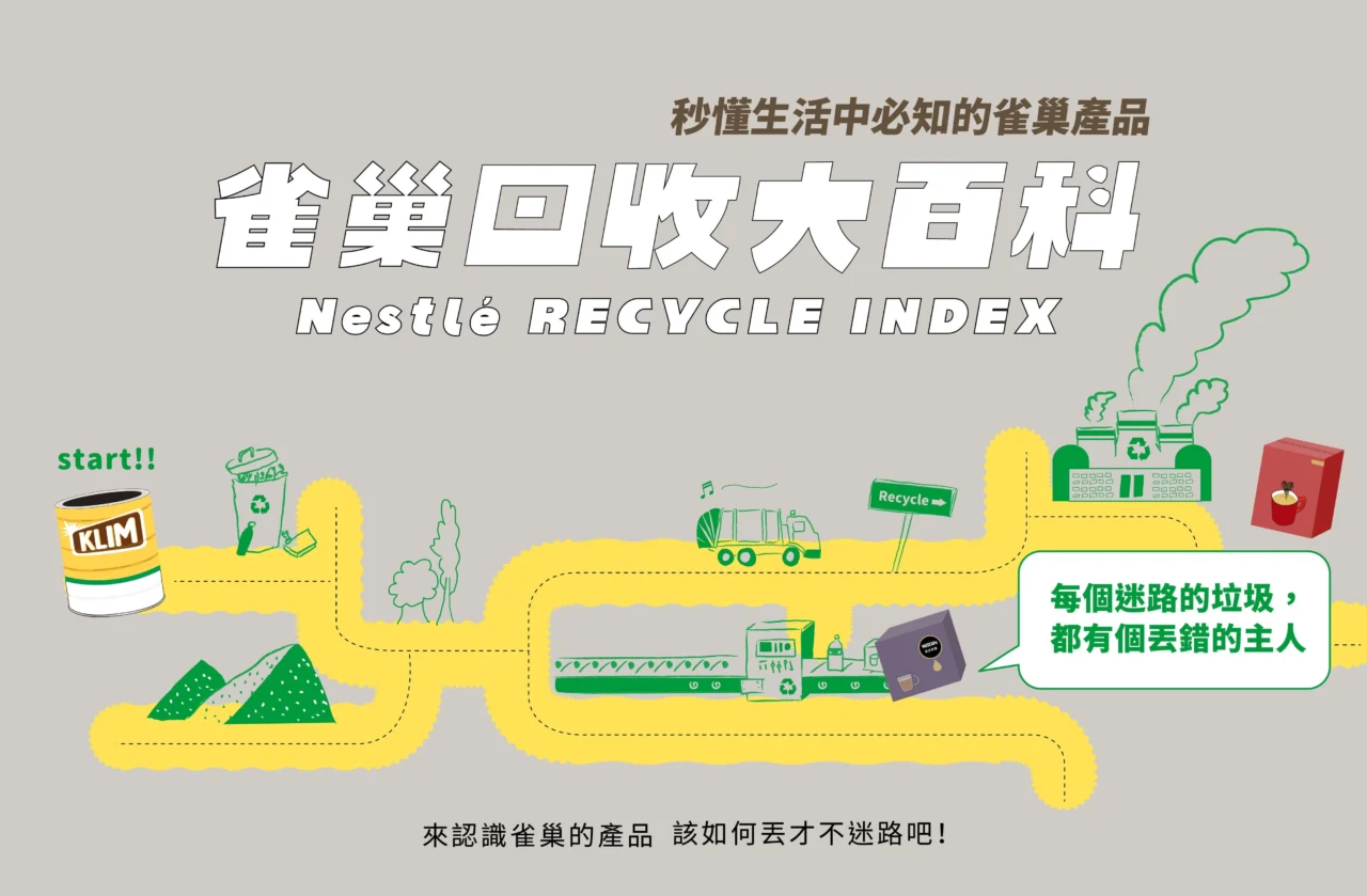 回收大百科延伸＿雀巢