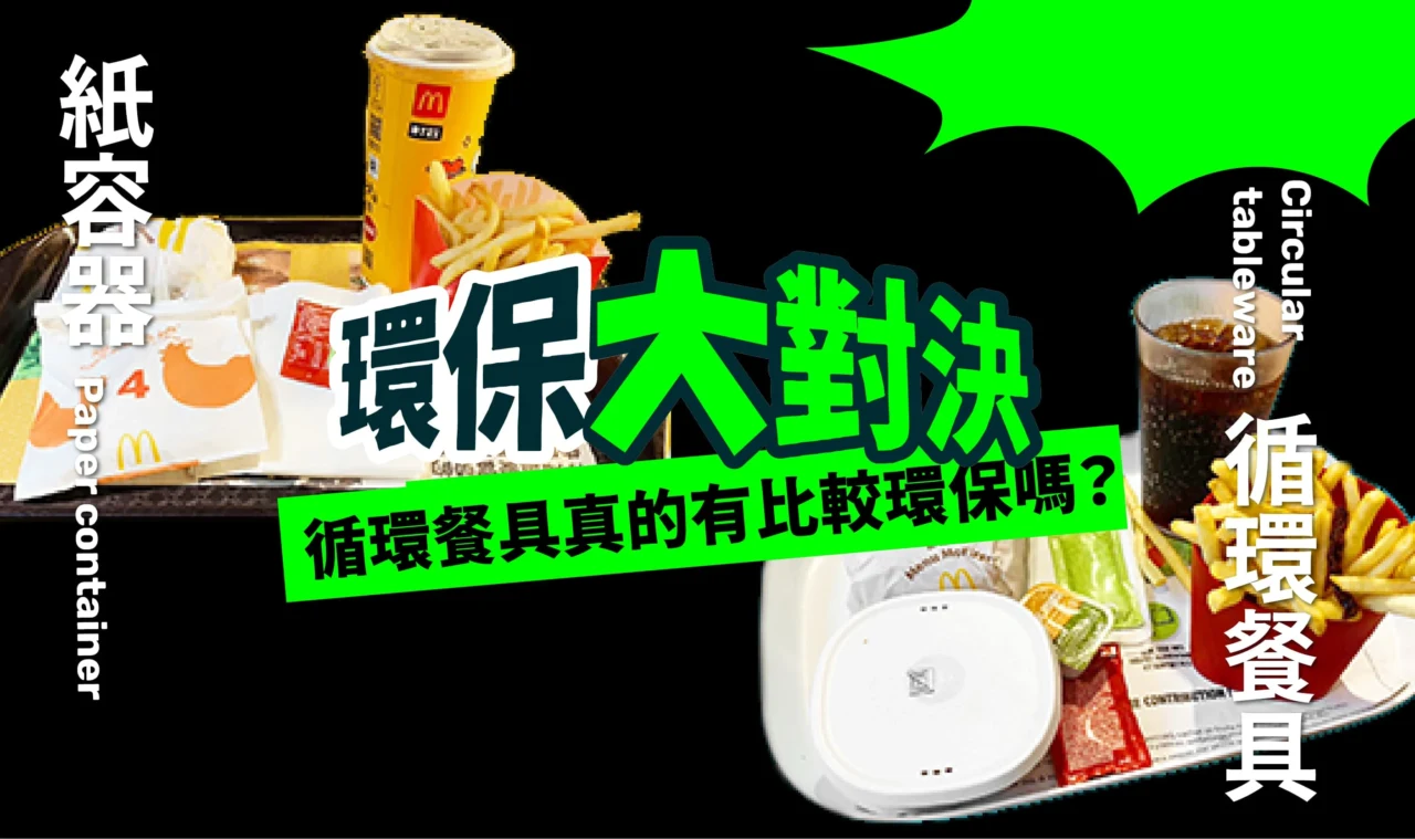 環保大對決：循環餐具有比較環保？